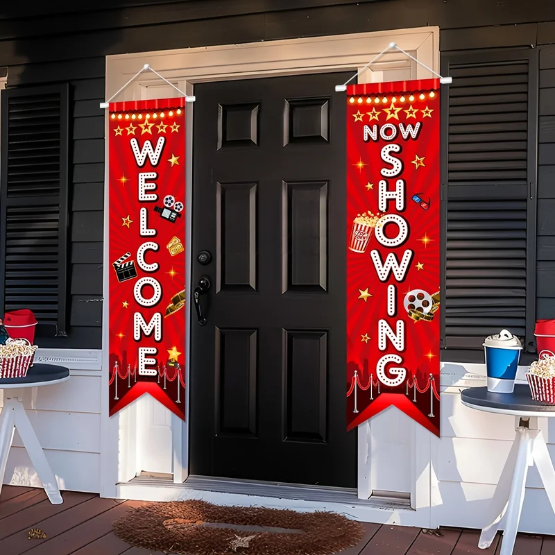 Home Cinema Today - 1 çift, 2D düz, kırmızı neon