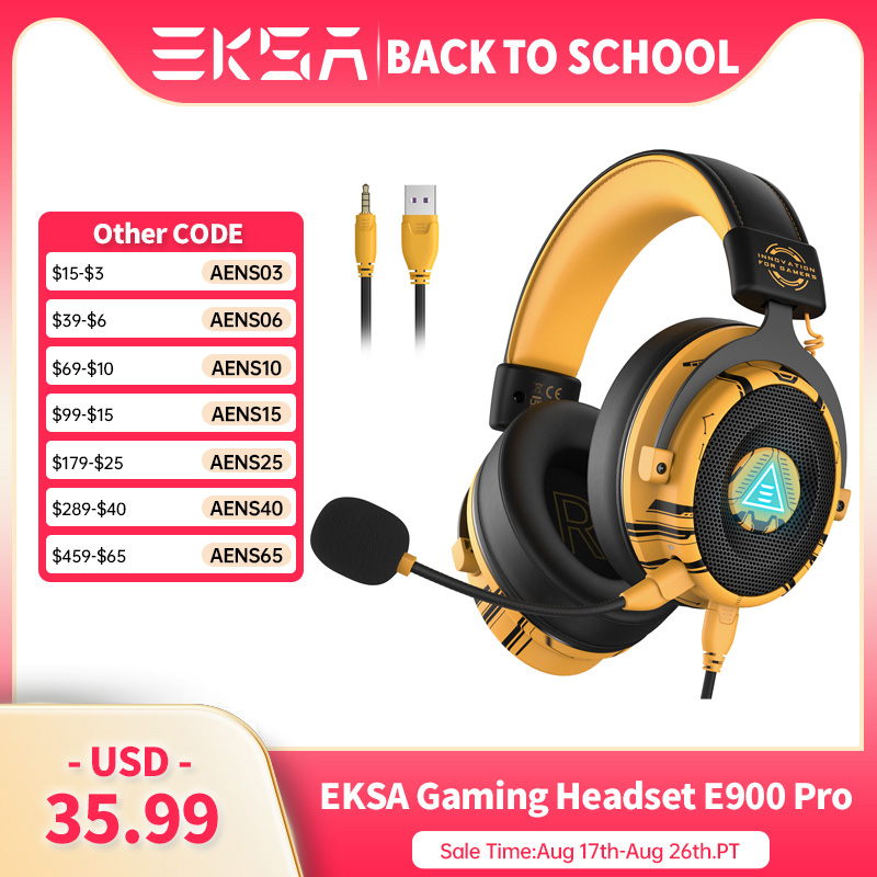 Home Cinema Headphones - EKSA E900 Pro Oyun Kulaklığı 7.1