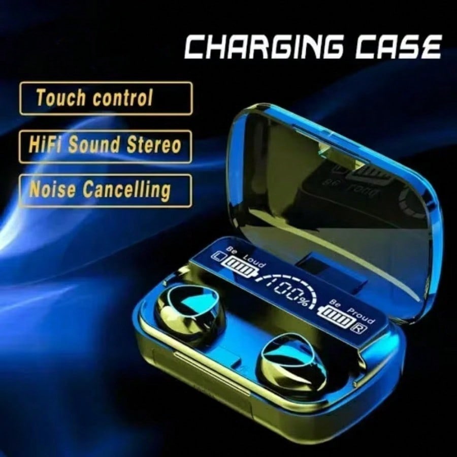 Home Cinema Headphones - TWS M10 Kablosuz Bluetooth Kulaklık LED