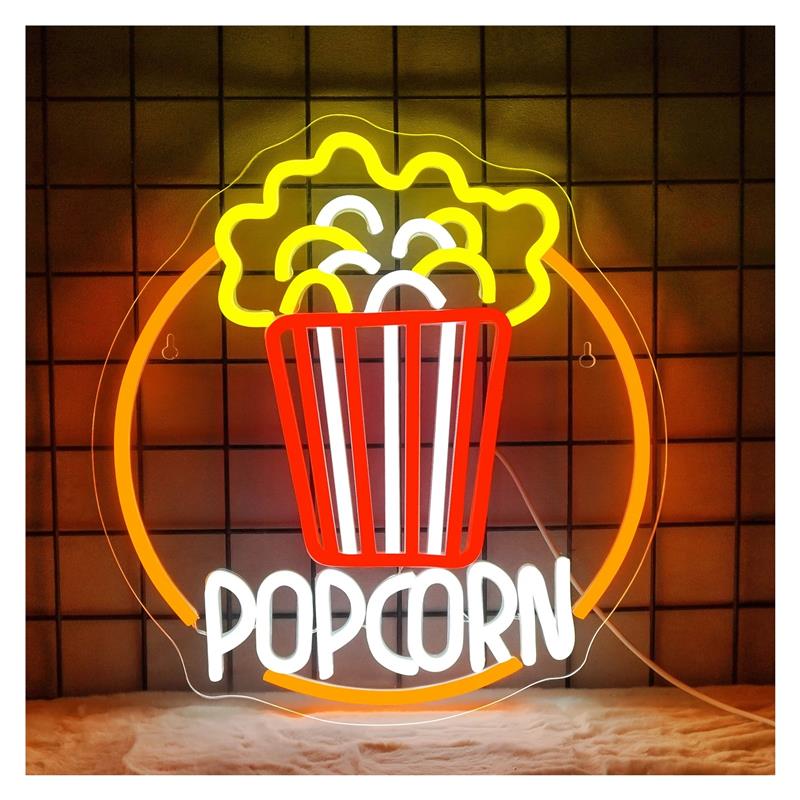 Home Cinema Today - Patlamış mısır Neon Burcu Kısılabilir USB