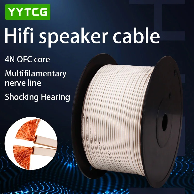 Home Cinema System - YYTCG DIY Hoparlör Kablosu Hi-Fi Ses