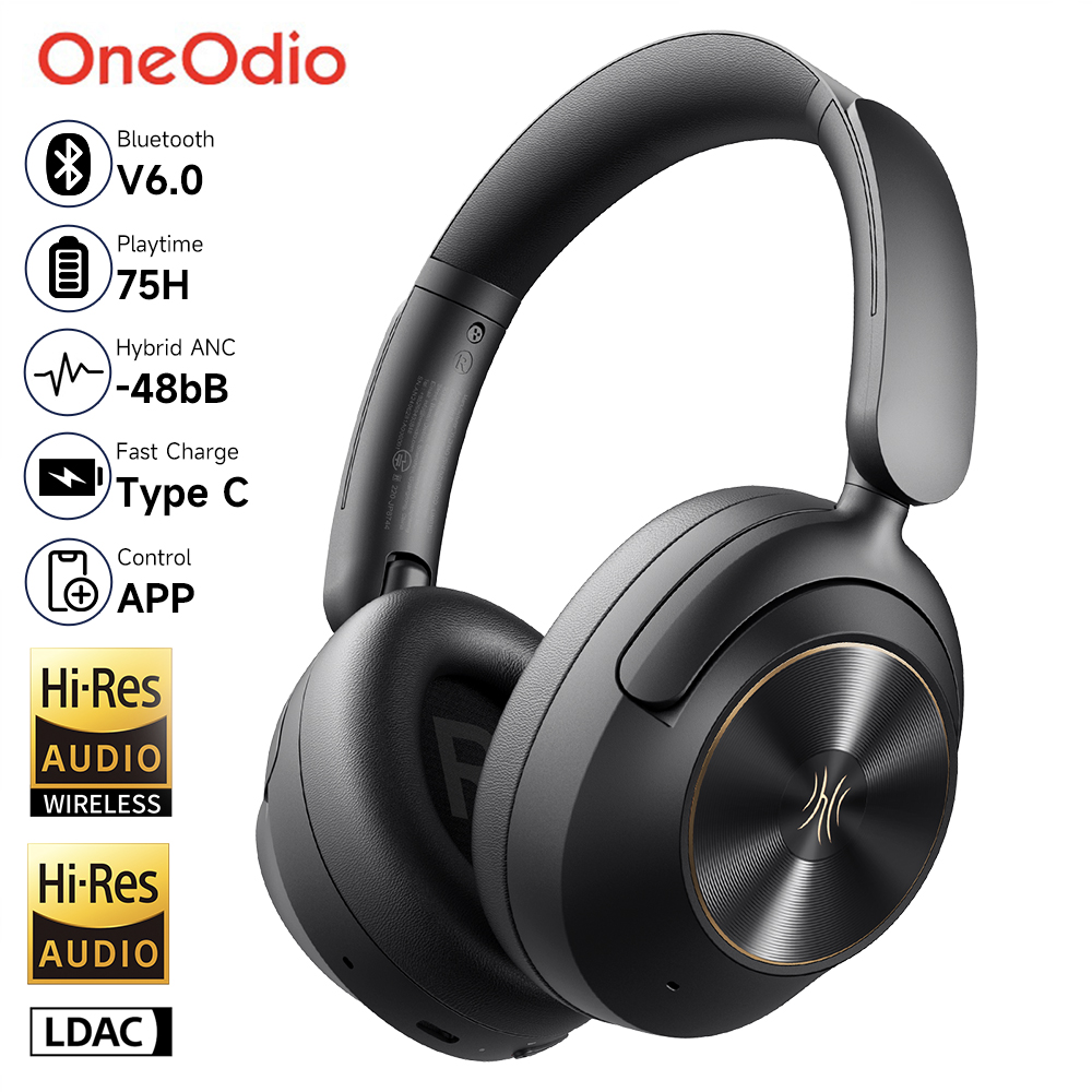 Home Cinema Headphones - Oneodio A6 ANC Kablosuz Bluetooth 6.0