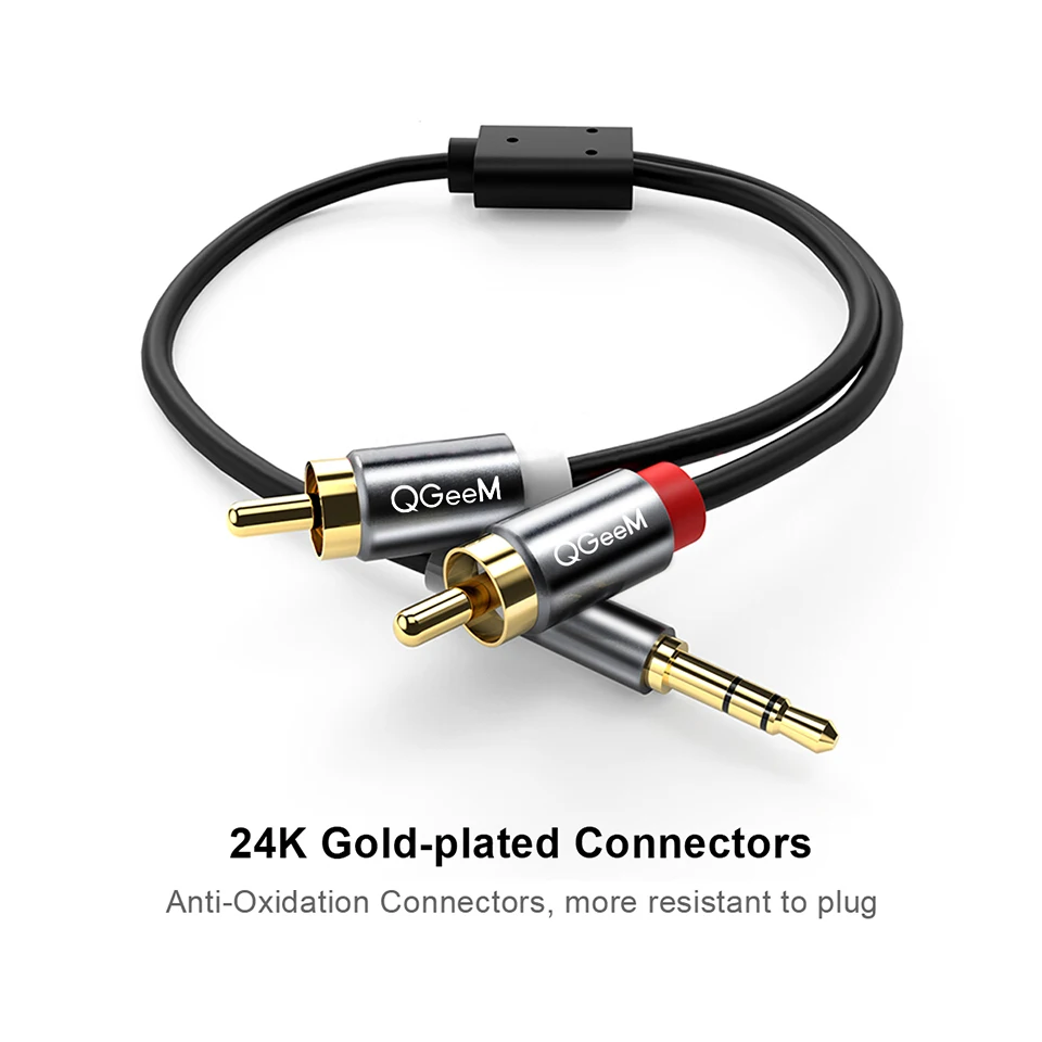 QGeeM RCA Kablosu 2RCA - 3.5mm - Home Cinema Player incelemesi ve fiyatı