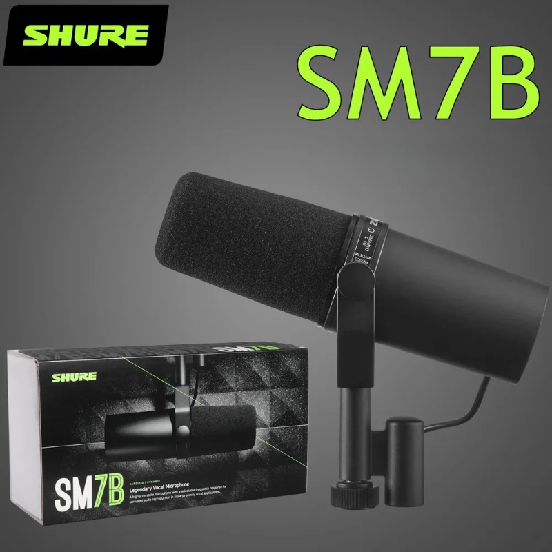 Shure SM7B Mikrofon Sm7b Dinam - Shure Mic Sm7B incelemesi ve fiyatı
