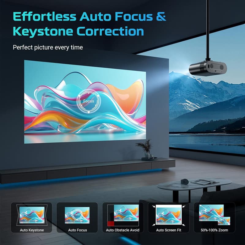 2025 Huaweishi L007 4K 1000ANS - Home Cinema Setup incelemesi ve fiyatı