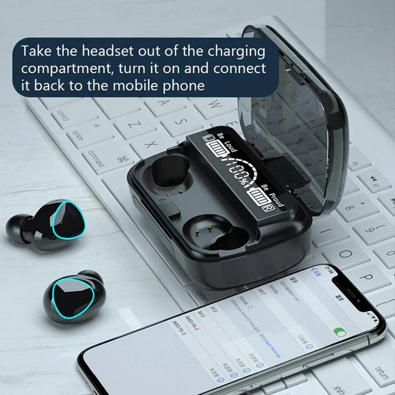TWS M10 Kablosuz Bluetooth Kul - Home Cinema Headphones incelemesi ve fiyatı