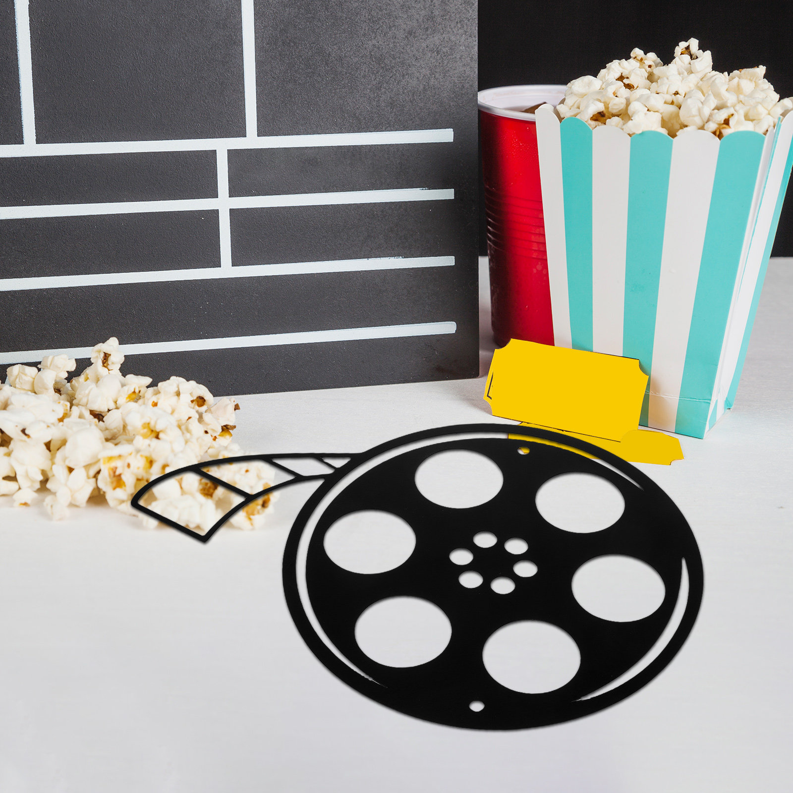 Film Makarası Duvar Dekoru Met - Home Cinema Night incelemesi ve fiyatı