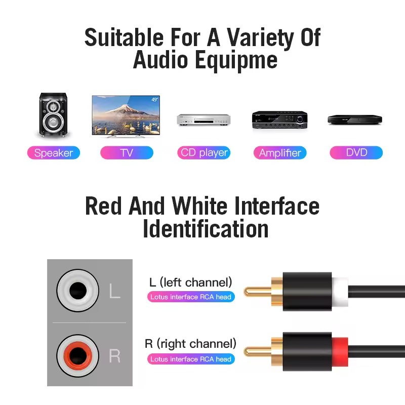 Çift RCA Kablosu HIFI Stereo 2 - Home Cinema Player incelemesi ve fiyatı
