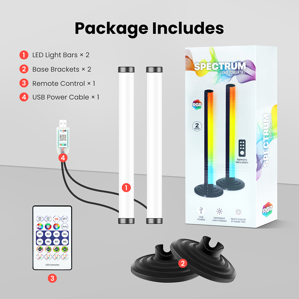 5V Akıllı LED Köşe Lambası RGB - Home Cinema Tv incelemesi ve fiyatı