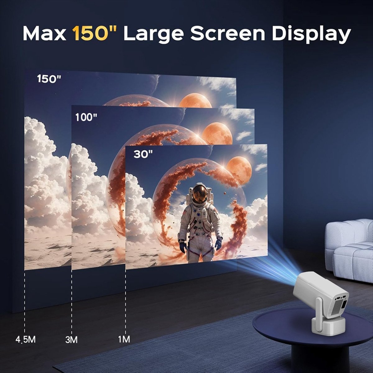 *ONE DAY Y7S Mini Akıllı Proje - Home Cinema Today incelemesi ve fiyatı