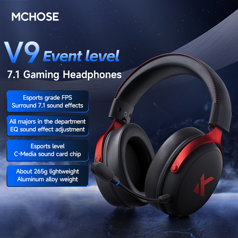 MCHOSE V9 Pro Mikrofonlu Kulak - Home Cinema Headphones incelemesi ve fiyatı