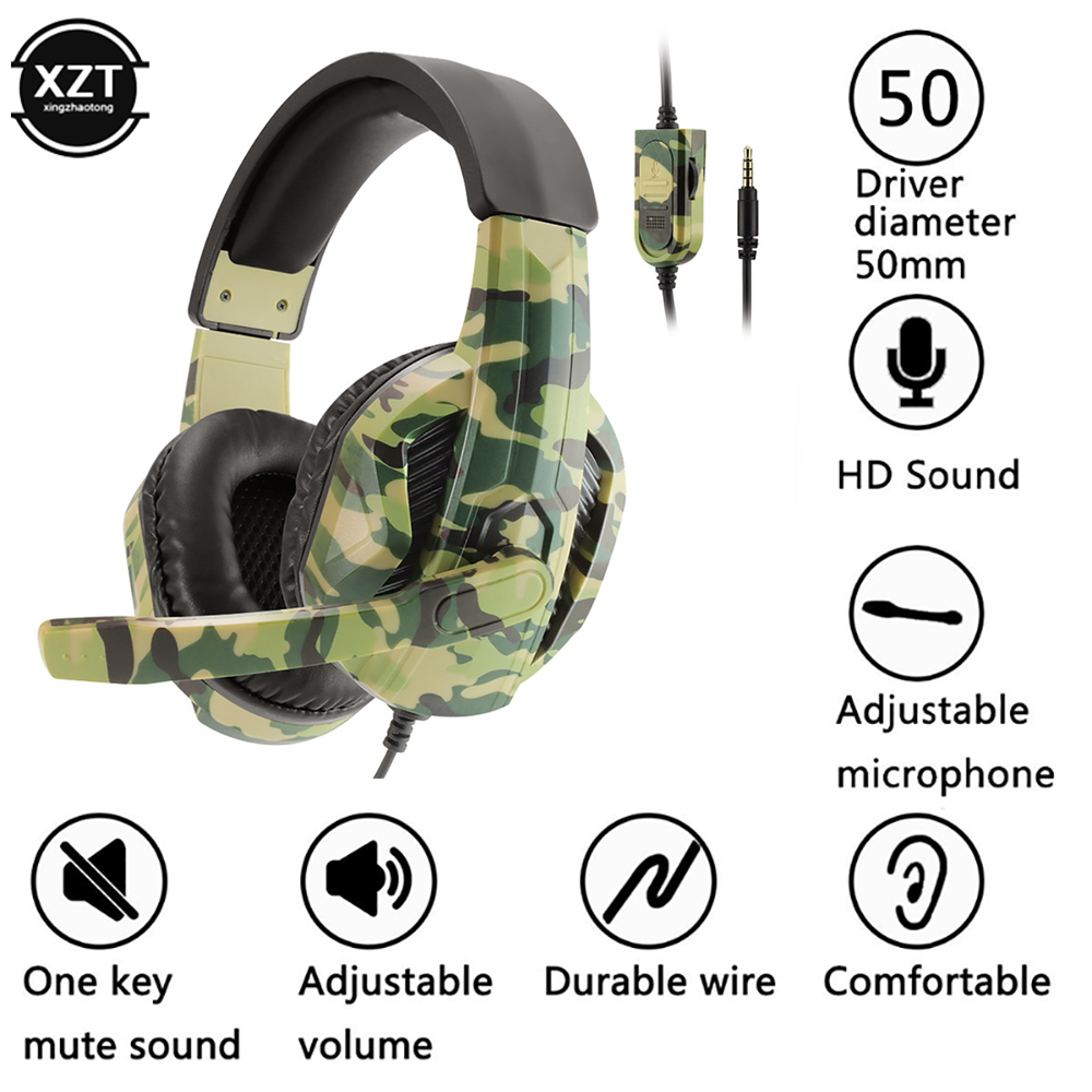 Kamuflaj oyun kulaklığı 3.5mm  - Home Cinema Headphones incelemesi ve fiyatı