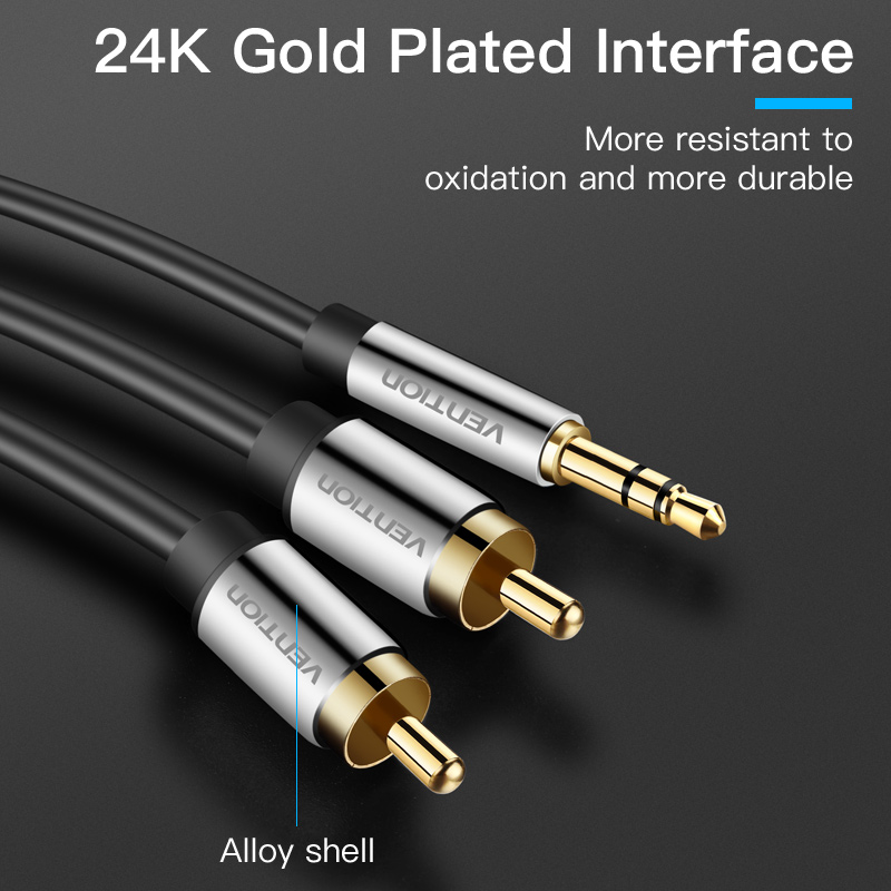 Vention RCA Kablosu 3.5 ila 2r - Home Cinema Player incelemesi ve fiyatı
