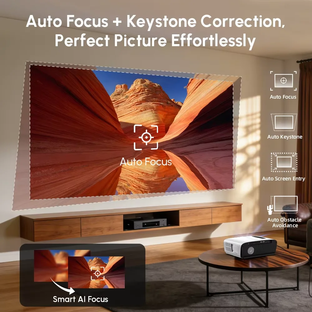 NewA9S 4k Projektör Otomatik O - Home Cinema Setup incelemesi ve fiyatı